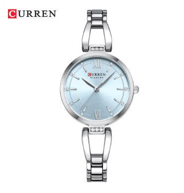 CURREN New Rhinestone Fashion Women Elegant Quartz Watch_img_2