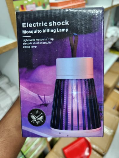 USB Charging Mosquito Killer Lamp Insect Bug Zapper Fly Catcher Solid ABS Pest Control Lamp for Home Electrical Batteries_img_3