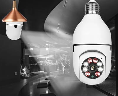 Smart 360° Rotated Security Camera HD 1080P with Two-way Audio, Motion Tracking, and Waterproof Design_img_0
