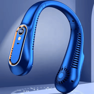 New Arrivals Wearable Neck Fan for Outdoor,new Design Rechargeable Usb Portable Cooling Neck Fan_img_1