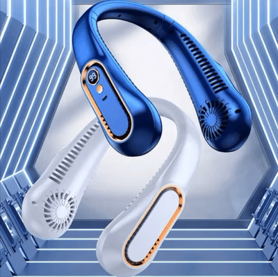 New Arrivals Wearable Neck Fan for Outdoor,new Design Rechargeable Usb Portable Cooling Neck Fan_img_2