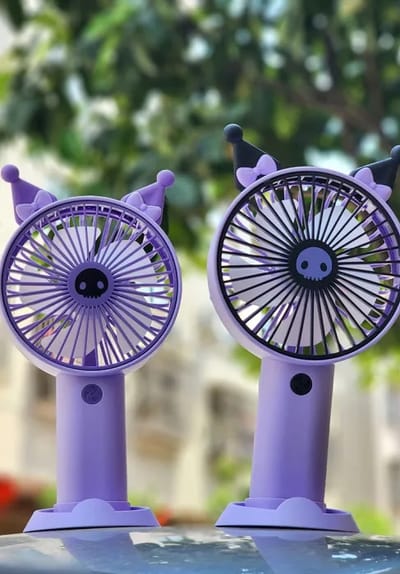 Pocket Fan for Travel New Mini Fan USB Rechargeable Portable Handheld_img_1