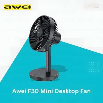 Awei F30 Mini Desktop Fan- Time Square_img_2