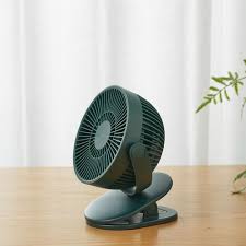 P8 Portable Mini USB Rechargeable 1200mAh Mini Clip Fan_img_2