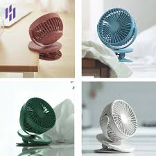 P8 Portable Mini USB Rechargeable 1200mAh Mini Clip Fan_img_3