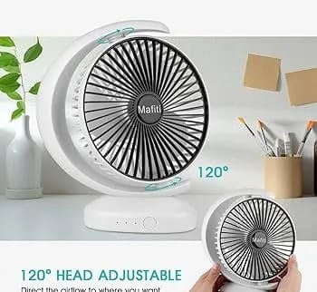 Portable Loop Desktop USB Port Fan