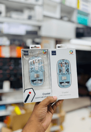 WIWU WM105 Crystal Transparent Wireless Mouse 2.4G