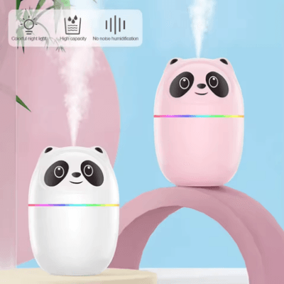 Cute Cartoon Panda Easy to Clean 30ml/h Cool Nano Mist Spray Personal Portable Mini Air Humidifier for Bedroom Travel CarOffice_img_0