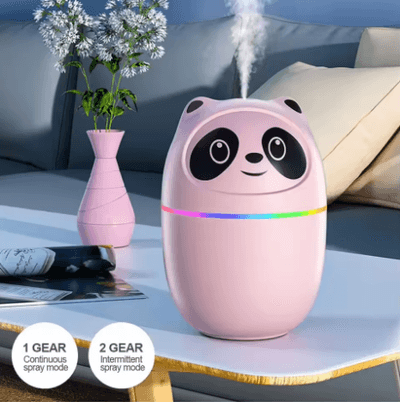 Cute Cartoon Panda Easy to Clean 30ml/h Cool Nano Mist Spray Personal Portable Mini Air Humidifier for Bedroom Travel CarOffice_img_4