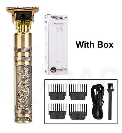 Rechargeable Vintage T9 Hair Cutting Machine Hair Trimmer_img_2