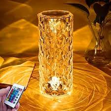 Rose Crystal Diamond Table LamP_img_2